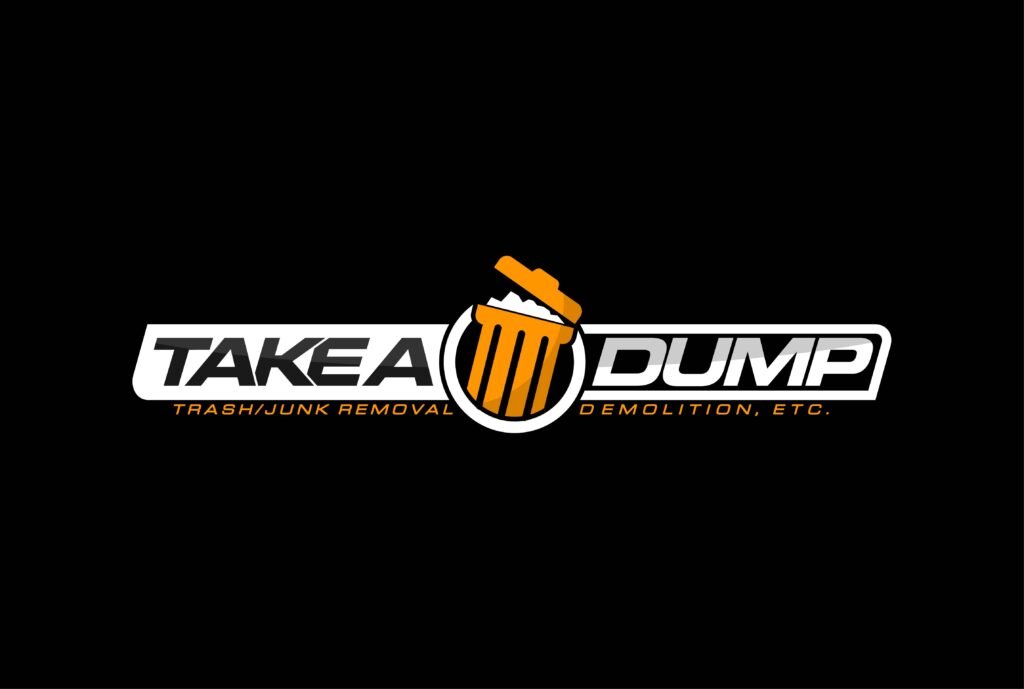 Stockton Junk Removal Take A Dump Logo